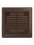 Вытяжная вентиляционная решетка с сеткой и рамкой Mistral 15х15 Brown Вытяжная вентиляционная решетка с сеткой и рамкой Mistral 15х15 Brown