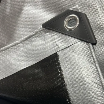 Защитный тент из плетенного полиэтилена (PE) 5м*6м 180гр/м² anti UV, JDTQ8856 Jadever