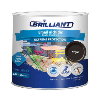 Эмаль алкидная Extreme Protection черный 2.5л