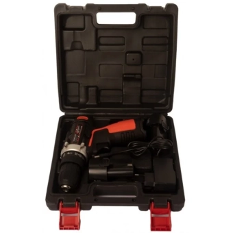 Шуруповерт на аккумуляторе 12 В, 1,5 Ач, KraftTool, KT12V