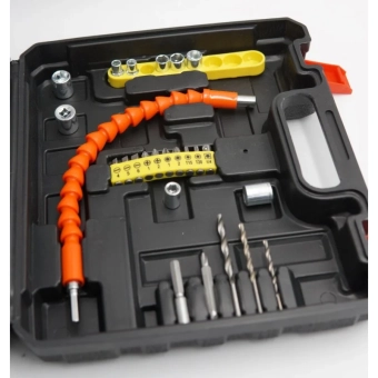 Шуруповерт с двумя аккумуляторами 12V, ударный, EP-10194, Epica Star