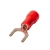 Наконечник вилка 0,75-1,5мм2, М4 красный
