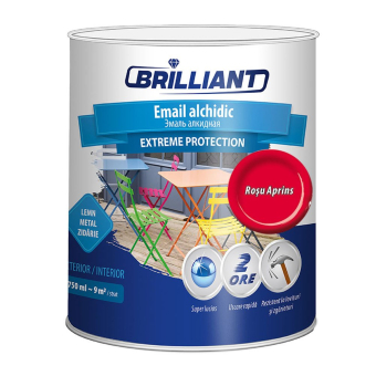 Эмаль алкидная Extreme Protection ярко-красный 0.75л