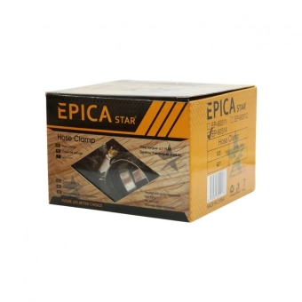 Хомуты из нержавеющей стали Ø25-40мм, под ключ, под отвертку, для зажима шлангов, EP-60514, Epica Star