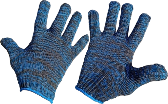 Перчатки трикотажные плотные