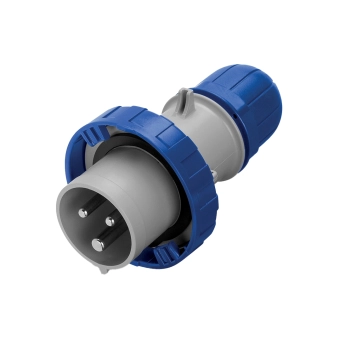 Штекер вилка Scame 218.3233 2P + E 32 A 200 - 250 В IP67