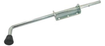 Задвижка дверная  ZD-14 400мм zinc 