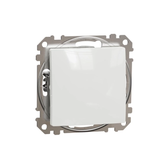 Выключатель одноклавишный Schneider-Electric SDD111101 sedna 10 A 220 В белый