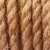 Веревка джутовая трехпрядная 8мм x 50м