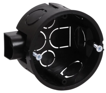 Монтажная коробка 60*48mm черная