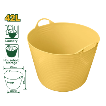 Гибкое пластиковое ведро 42L  JDFT1142  Jadever