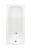 Прямоугольная ванна Tolenta 70x150 cm SG Stelle Banyo Турция