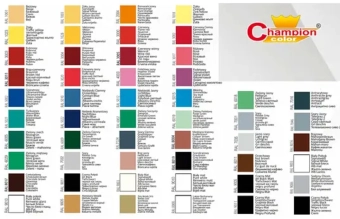 Краска-спрей алкидная Champion Universal - вишневый - 400ml (RAL 3004)