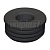 Переход резиновый D. 32 x 26 (черный) REMER