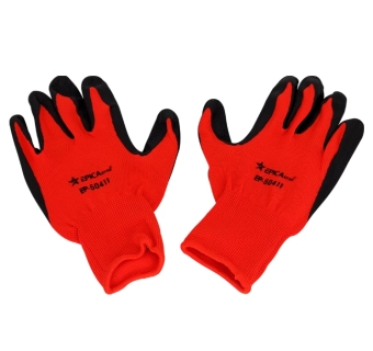 Перчатки красно-черные с пропиткой 56g, EP-50411, Epica Star
