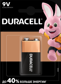 Батарейка DURACELL 9V K1