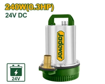 Погружной насос постоянного тока 24 V CC 240W 0.3HP 67L/min JDWPQDC24 Jadever