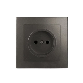 Розетка Rosa 16 A 220 - 240 В Графитовый Elmos