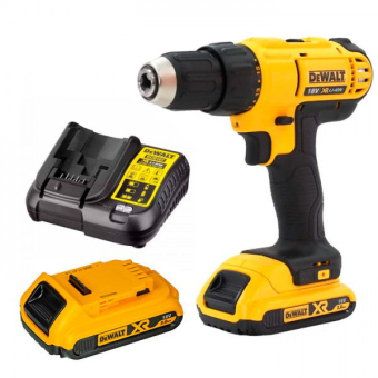 Дрель-шуруповерт DeWALT DCD771D2 Li-Ion 18V 2*2 Ah