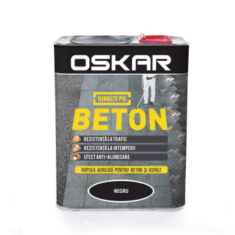 Эмаль для бетона, OSKAR Beton, цвет черный, 2,5л
