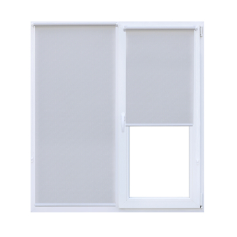 Рулонные шторы SHANTUNG 0550, Бежевый, 0.70×1.70 м