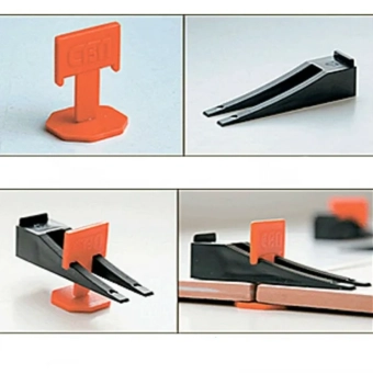 Прижимные клинья для системы выравнивания плитки (СВП), Wave, (50шт)
