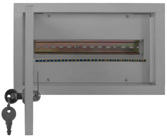Шкаф e.mbox.stand.w.15.z металл, 15 модулей(165х303х100),встраиваемый, с замком