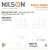Компьютерная розетка  RJ45 TOURAN  NILSON белая