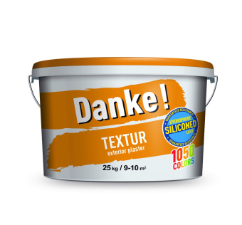 Декоративная штукатурка DANKE TEXTUR 25 кг, Шоколад (Chocolate)