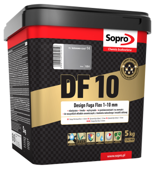 Затирка для швов (фуга) SOPRO DF 10 GRI BETON (5kg) 1054 
