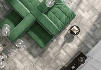 Керамогранит Home Wood пепельный 400x400 мм Golden Tile Украина