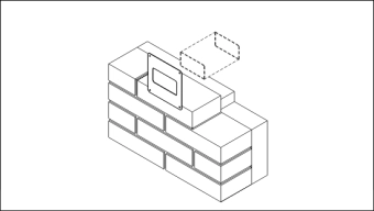 Фланец плоский D/UKP 110x55 мм, белый, ABS пластик, Dospel