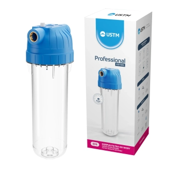 Колба прозрачная для фильтра с быстросъемным соединением  EMI 10'', 3/4 USTM