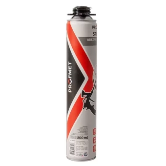 Клей-пена полиуретановая однокомпонентная 800мл проф. Profmet_A1