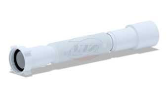 Соединитель гибкий гофрированный для сифонов Ø1 1/2"*40/50 удлиненный, Aniplast, (К-116)