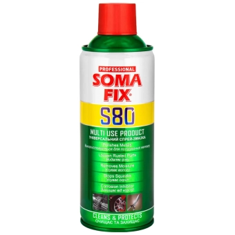 Спрей смазка универсальный S80 400ml SOMAFIX
