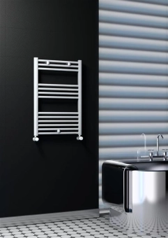 Полотенцесушитель 500 x 800 мм - RADIVA HAITI FLAT, белый