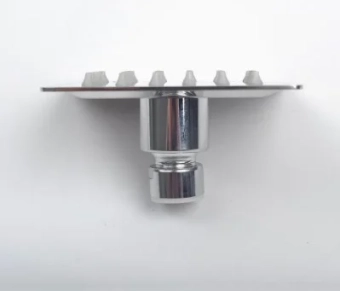 Душевая лейка Fyeer 10см из нержавеющей стали