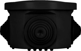 Распределительная коробка e.db.pro.d50.50u.black, черная