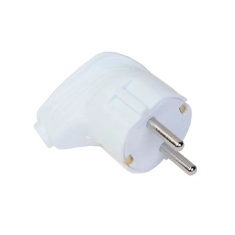 Вилка угловая с заземлением  2P+E  F28 FAR 250V 16A