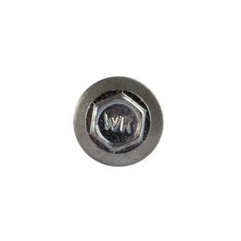 Саморез 4,8x25мм по металлу, кровельный, с буром, до 2мм, цинк EPDM