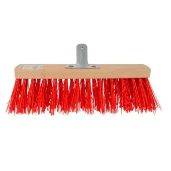 Щетка уличная 50см с пластиковым ворсом, металлическое крепление, без ручки