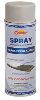 Грунт-спрей анти-коррозионный Champion Universal - серый - 400ml (RAL 7040)