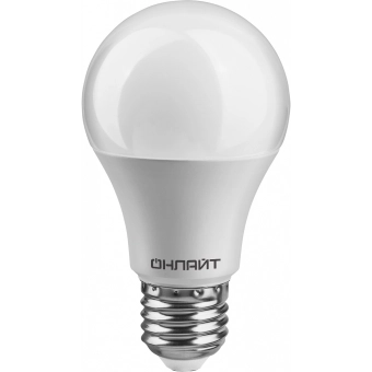 Лампа светодиодная OLL LED 12W E27 4000K A60 Onlait 71655