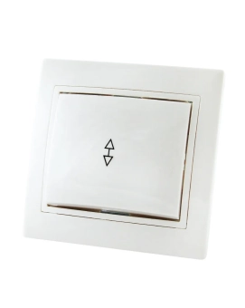 Выключатель 1P 10A на два направления белый LUNA 1000kW