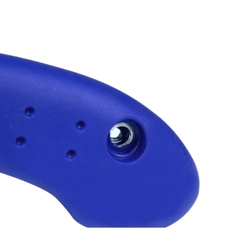 Ножовка садовая складная для обрезки кустов и деревьев, сталь 65Mn, 210 мм, ручка ABS/TPR, Sali