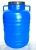 Бидон 40 л синий - (H-0.46m/W-0,34m)