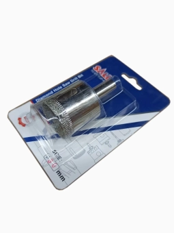 Сверло алмазное трубчатое (коронка) по стеклу, керамике, керамограниту Ø32мм, H=30мм, SALI