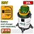 Пылесос беспроводной 20V, 20 л, шланг 1.5 м JDQV1A20 Jadever
