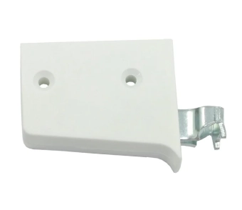 Подвеска мебельная регулируемая белая пластмасса 